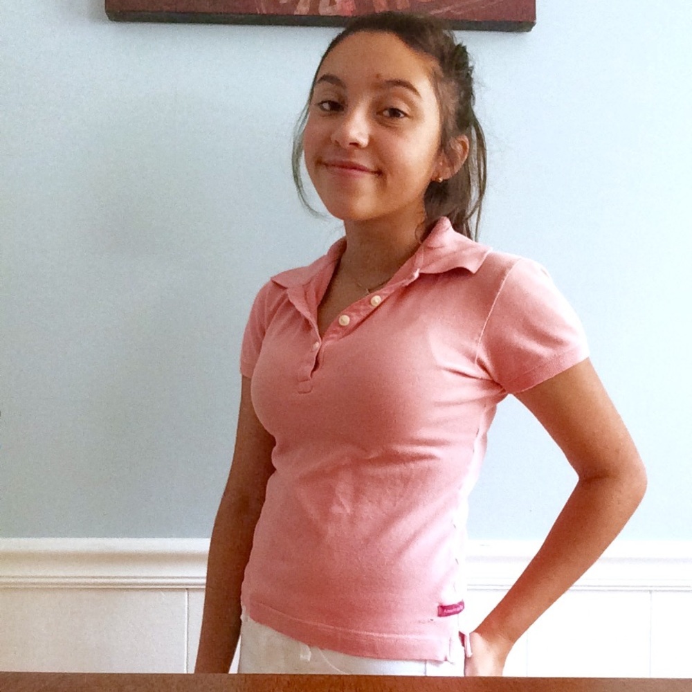 pink polo